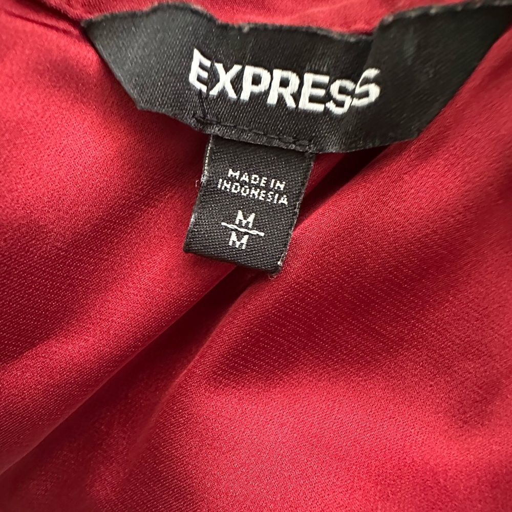 Express Red Women's Top - Picture 2 of 5